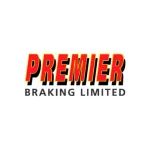 Logo of Premier Braking Limited featuring bold red and yellow lettering with a black border on a white background.
