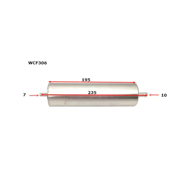 WESFIL FUEL FILTER WCF306