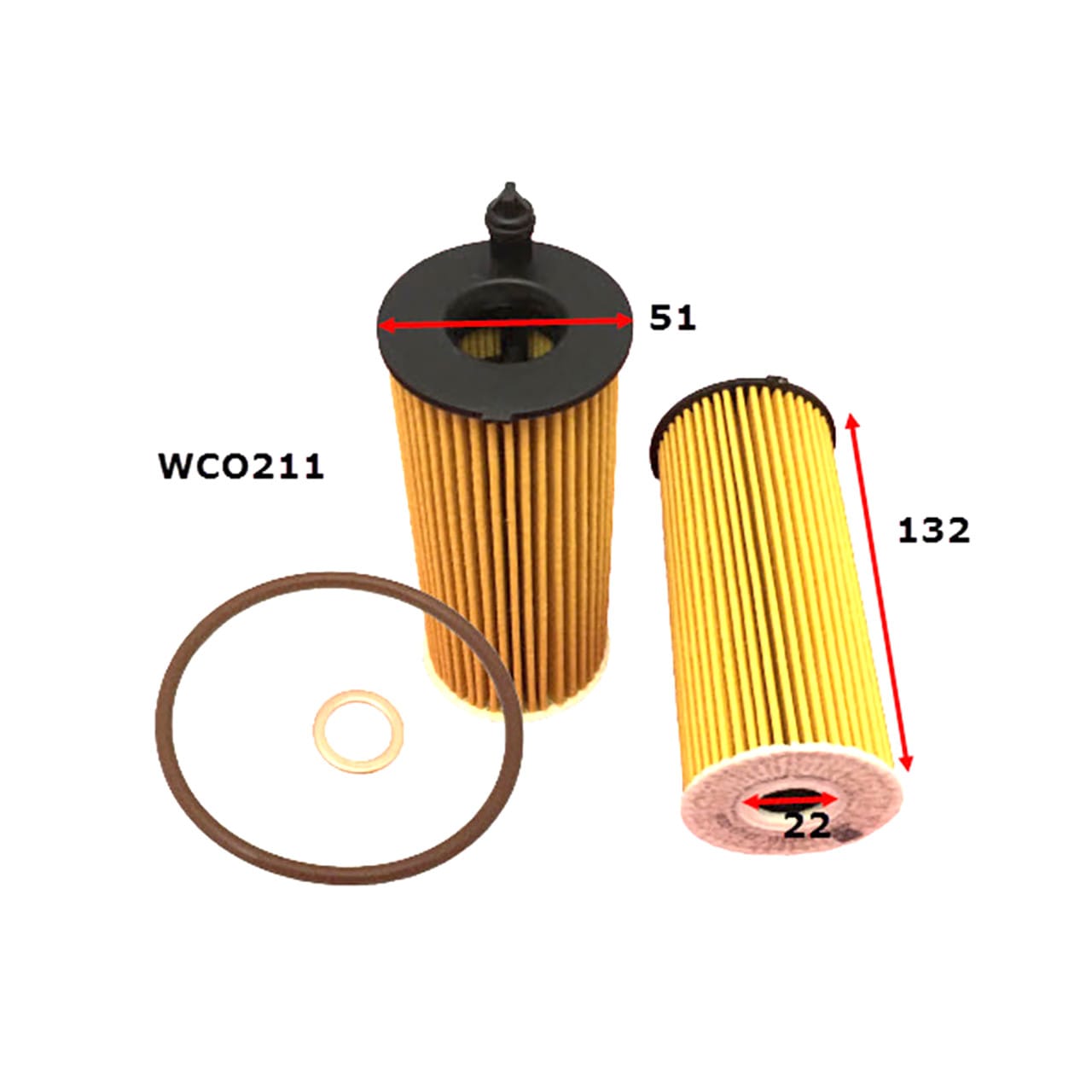 WESFIL OIL FILTER WCO211