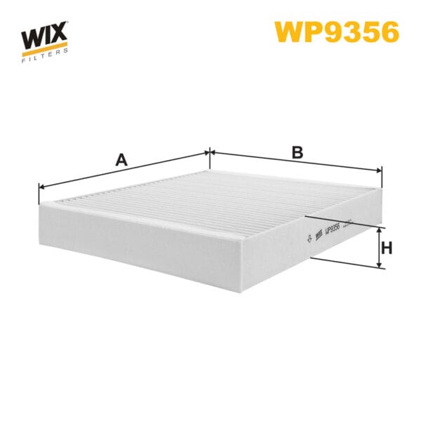 WIX CABIN FILTER WP9356
