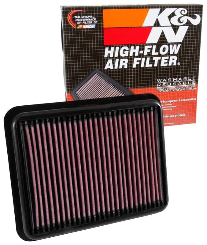 K&N 33-3062 HIGH FLOW AIR FILTER to suit TOYOTA LANDCRUISER PRADO 2.8L TURBO DIESEL GDJ150 1GDFTV (1780111130, WA5378)