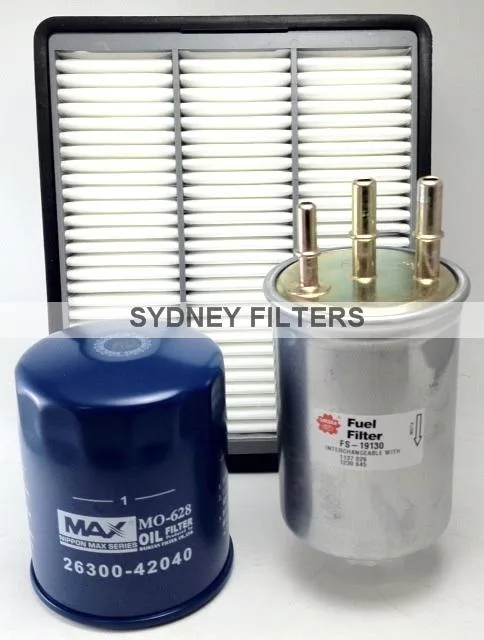 HYUNDAI TERRACAN 2.9L TURBO DIESEL FILTER KIT [AFTER-MARKET]