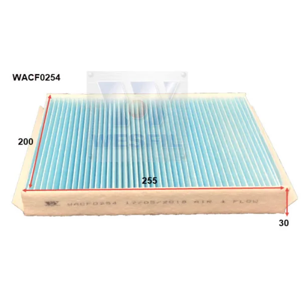 WACF0254 CABIN FILTER FORD MUSTANG