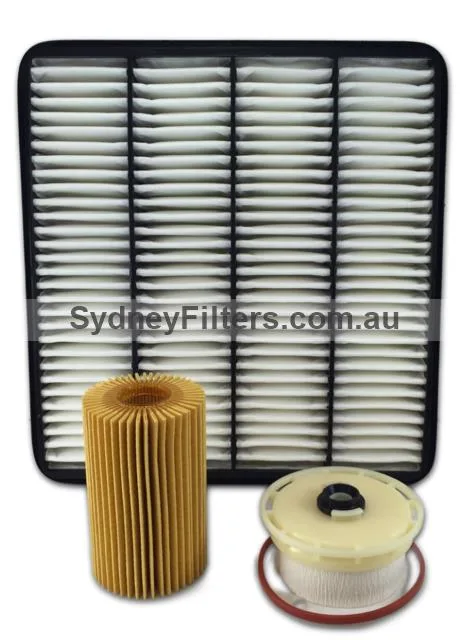 TOYOTA LANDCRUISER VDJ200 1VDFTV 4.5L V8 TURBO DIESEL (200 SERIES) FILTER KIT