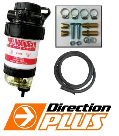 FM704DPK - UNIVERSAL FUEL WATER SEPARATOR 30 MICRON