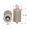 H8902 HYDRAULIC FILTER (RA011-62190, D501564)