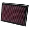 K&N 33-2438 HIGH FLOW AIR FILTER - TOYOTA FJ CRUISER & PRADO (WA5195 Interchangeable with 17801-38050, A1812)