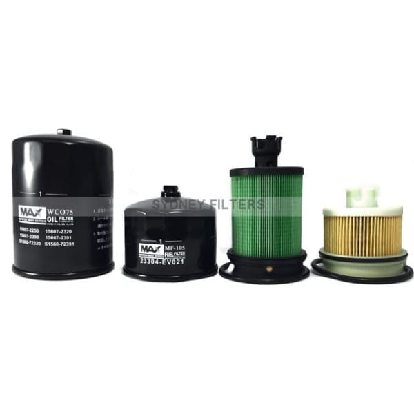 HINO 300 SERIES OIL FUEL FILTER KIT (XZU7__) [616, 617, 716, 717, 816, 917,  XZU605, XZU655R, XKU645, XKU655 (300 series)