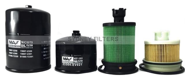 HINO 300 SERIES OIL FUEL FILTER KIT (XZU7__) [616, 617, 716, 717, 816, 917,  XZU605, XZU655R, XKU645, XKU655 (300 series)
