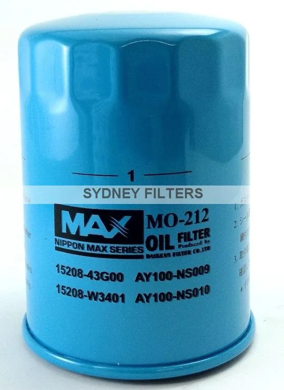 WZ503NM OIL FILTER to suit NISSAN vehicles. (Interchangeable with Z503) | NIPPON MAX MO212
