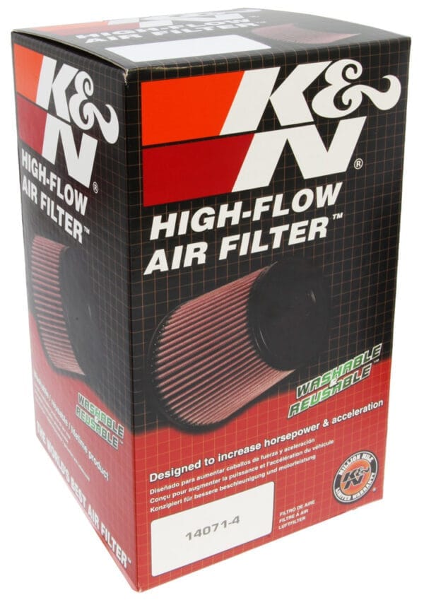 K&N E-0662 HIGH FLOW AIR FILTER to suit FORD RANGER PX & MAZDA BT50 XT (2.2L TDCi, 3.2L TDCi) (interchangeable with  A1784, WA5251, U2Y0-13-Z40, 1720719)