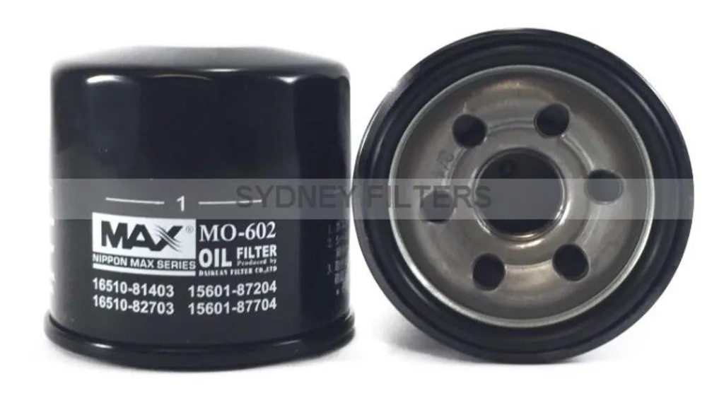 NIPPON MAX OIL FILTER WZ443NM to suit DAIHATSU/SUZUKI (interchangeable with Z443) | NIPPON MAX MO602