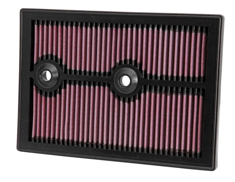 K&N AIR FILTER 33-3004 Volkswagen Golf, Caddy, Polo & Skoda/Audi (WA5338, interchangeable with A1841, C27009)