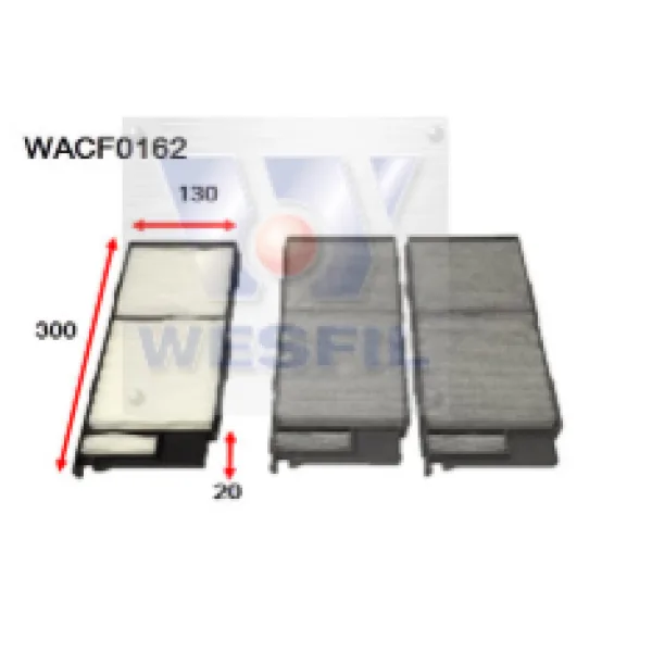 CAC11220 CABIN FILTER MAZDA CX30 (WACF0162, 88568-60010, WACF0162)