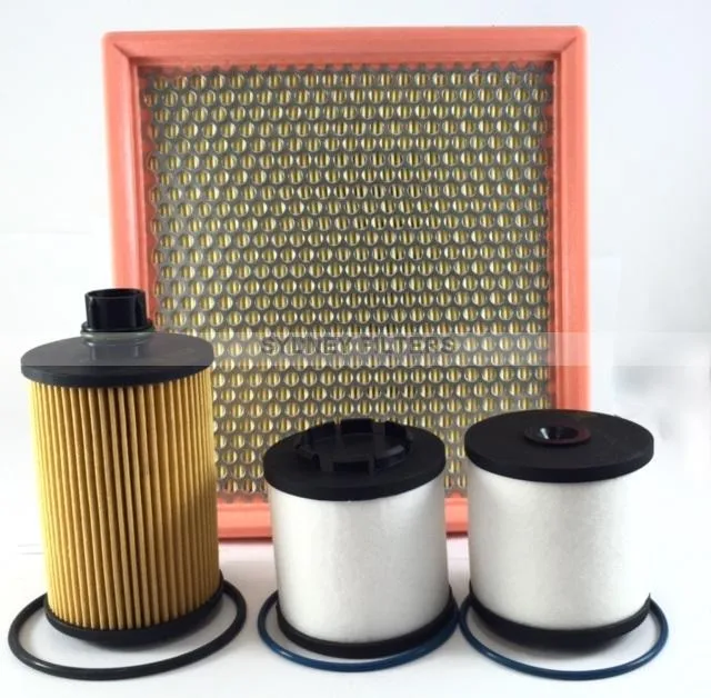 JEEP GRAND CHEROKEE WK2 2014 2015 2016 AIR OIL FUEL FILTER KIT