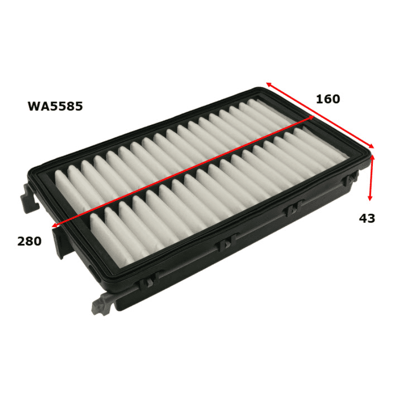 A5585 AIR FILTER HYUNDAI TUCSON 2L TD 02/21 ON