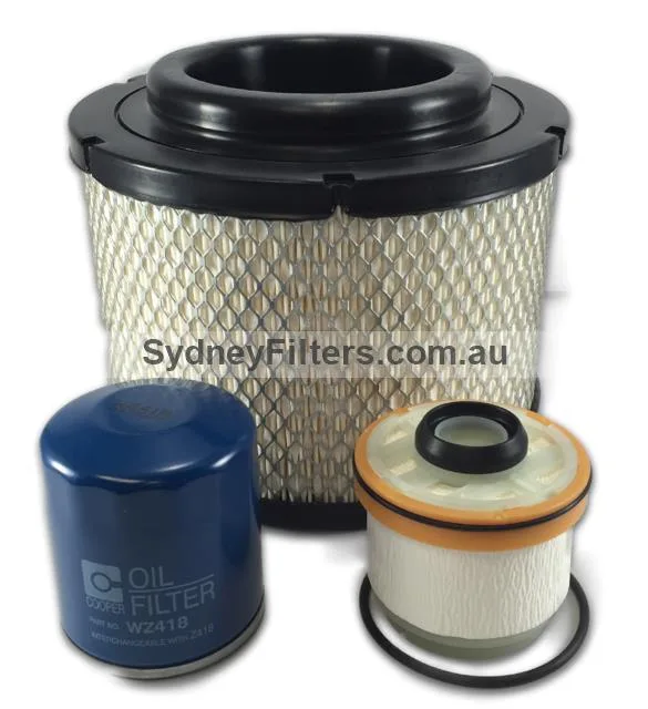 TOYOTA HILUX 3.0L TURBO DIESEL AIR OIL FUEL FILTER KIT27 SYDNEY FILTERS
