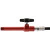 A-VALVE fitted to grease gun with coupler (all sold separately)