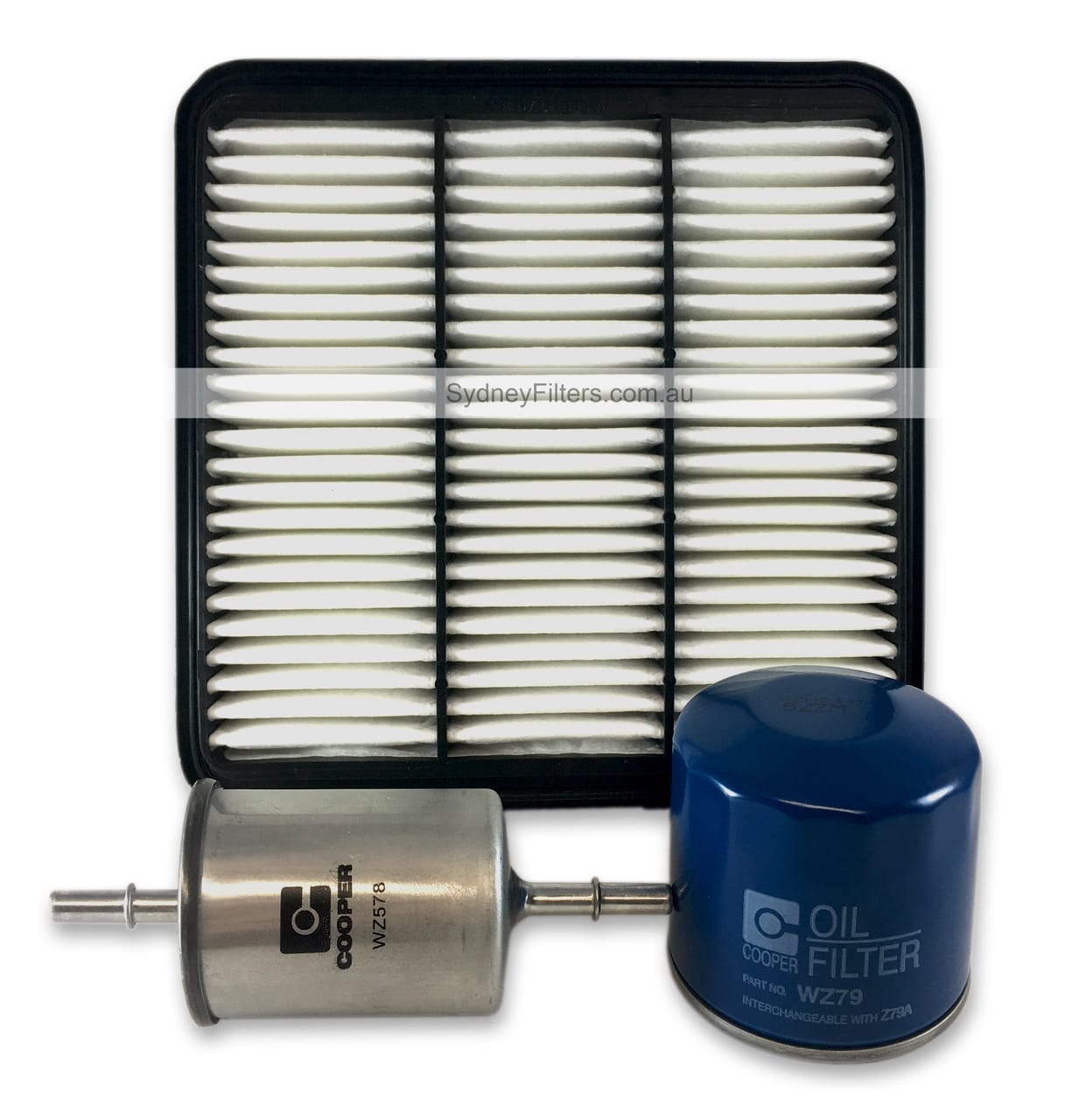 HOLDEN RODEO 3.5L V6 PETROL - AIR OIL FUEL FILTER KIT (6VE1 engine)