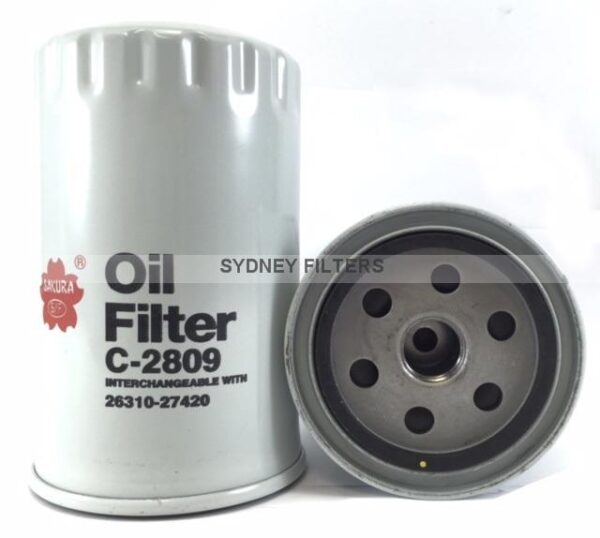 C2809 WCO88 OIL FILTER HYUNDAI