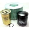 Fuel Filter WCF48 equivalent to 23390-64480 with recessed base.