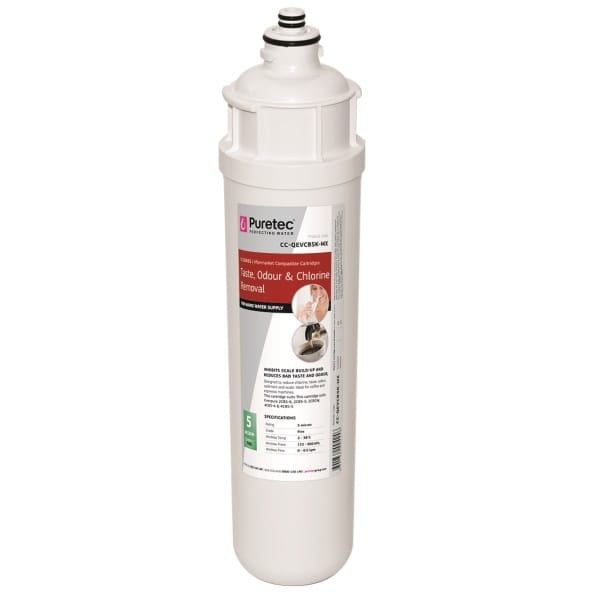 WATER FILTER CC-QEVCB5K-MX (interchangeable with Everpure 4CB5-K, 4CB5-S, S104)