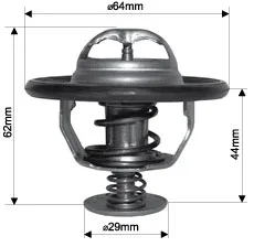 THERMOSTAT HOLDEN JACKAROO 4JX1 (includes Gasket)