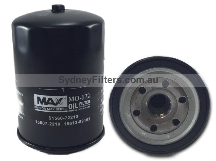 WCO6, C-1317, Z778, MO-172, S1560-72210, 15607-2210, 15613-89105 [with drain-bolt] HINO OIL FILTER