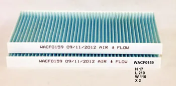KIA SORRENTO CABIN FILTER WACF0159 P87903E270A