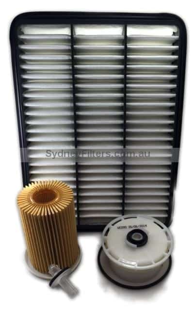 toyota landcruiser 4.5l v8 turbo diesel filter kit kit120