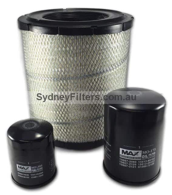 SYDNEY FILTER KITS containing AIR OIL and FUEL FILTERS