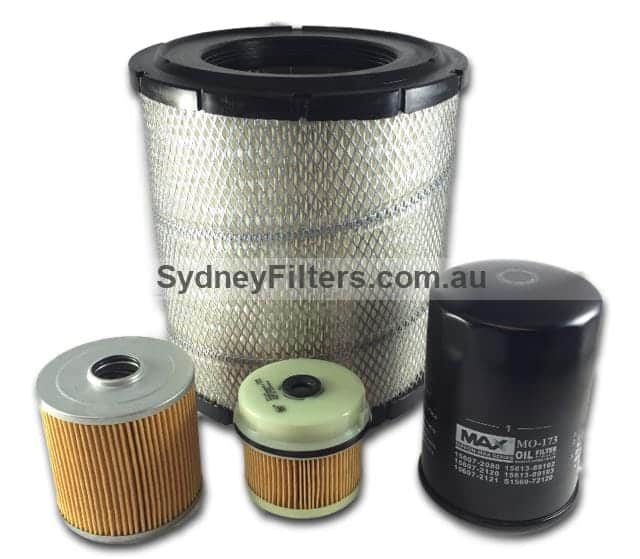 HINO DUTRO FILTER KIT to suit XZU409R, XZU419, XZU429R, XZU439R (616, 716, 818, 819, 916)