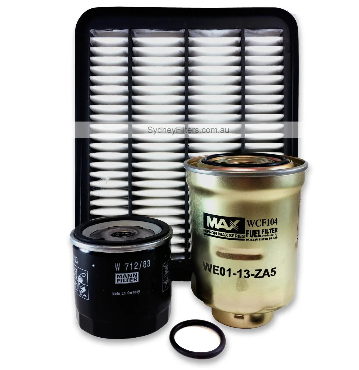 TOYOTA LANDCRUISER PRADO 2.8L TURBO DIESEL GDJ150 AIR OIL FUEL FILTER KIT