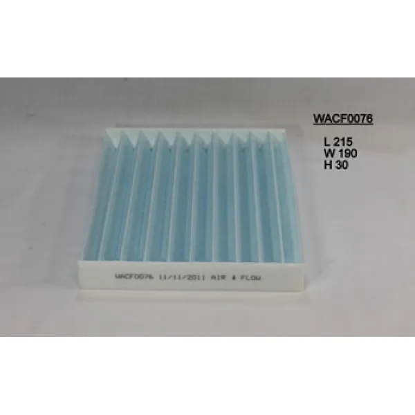TOYOTA HIACE CABIN FILTER [8713926010, WACF0076]
