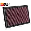 K&N 33-3045 HIGH FLOW AIR FILTER to suit TOYOTA 2015 (interchangeable with 178010L040, WA5364, A1876)