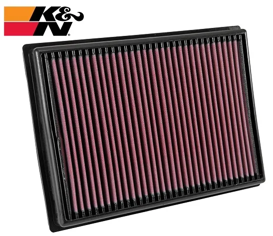 K&N 33-3045 HIGH FLOW AIR FILTER to suit TOYOTA 2015 (interchangeable with 178010L040, WA5364, A1876)
