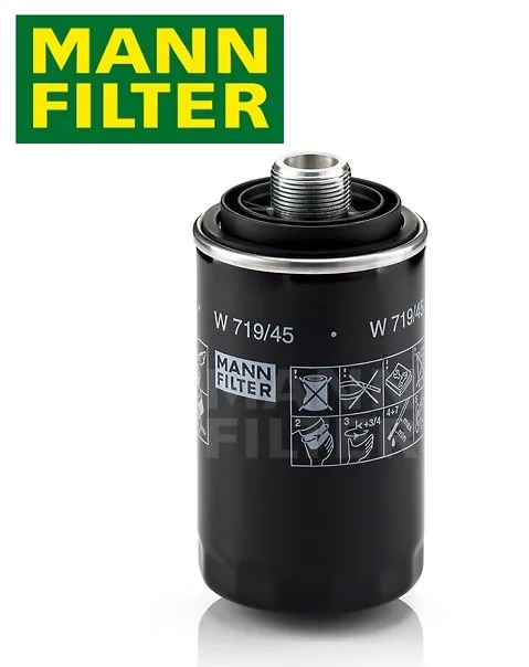 VOLKSWAGEN AMAROK OIL FILTER 2.0L TFSi - GENUINE W719/45 (Interchangeable with Z793)